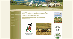 Desktop Screenshot of lammwochen-vogelsberg.de